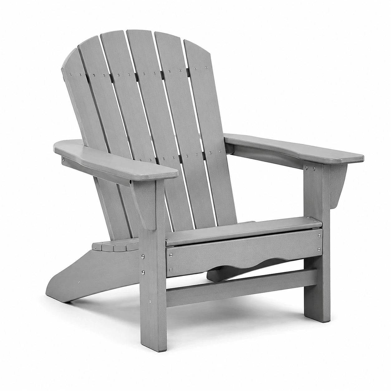 Adirondack Stuhl Holz Grau