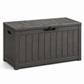 Gartenbox aus Kunststoff 117x45x57cm Anthrazit