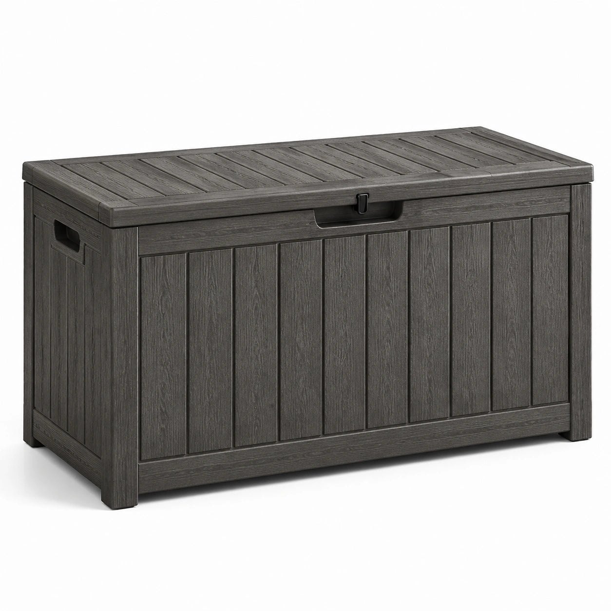Gartenbox aus Kunststoff 117x45x57cm Anthrazit