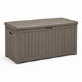 Gartenbox Kunststoff Braun 120x50x60 cm