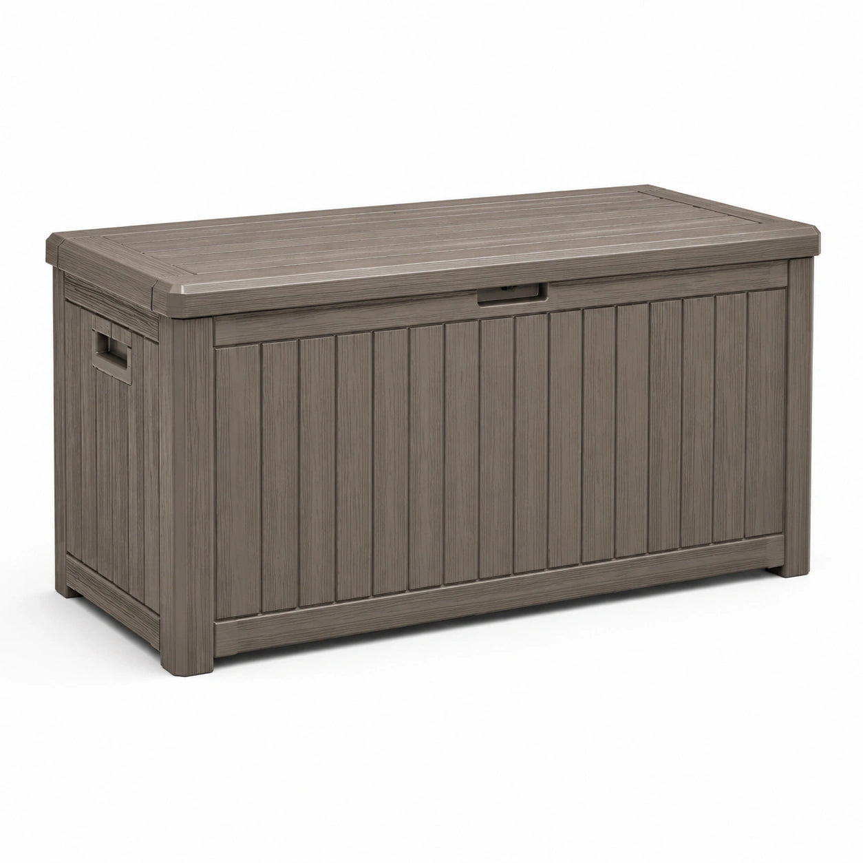 Gartenbox Kunststoff Braun 120x50x60 cm