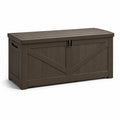 Kunststoff Aufbewahrungsbox 123x53x57 cm Braun